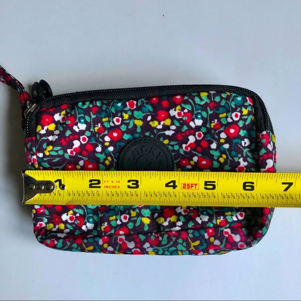 NEW LUCKY PACKAGE Wristlet Purse Bag Pouch Floral NWOT - Picture 10 of 14